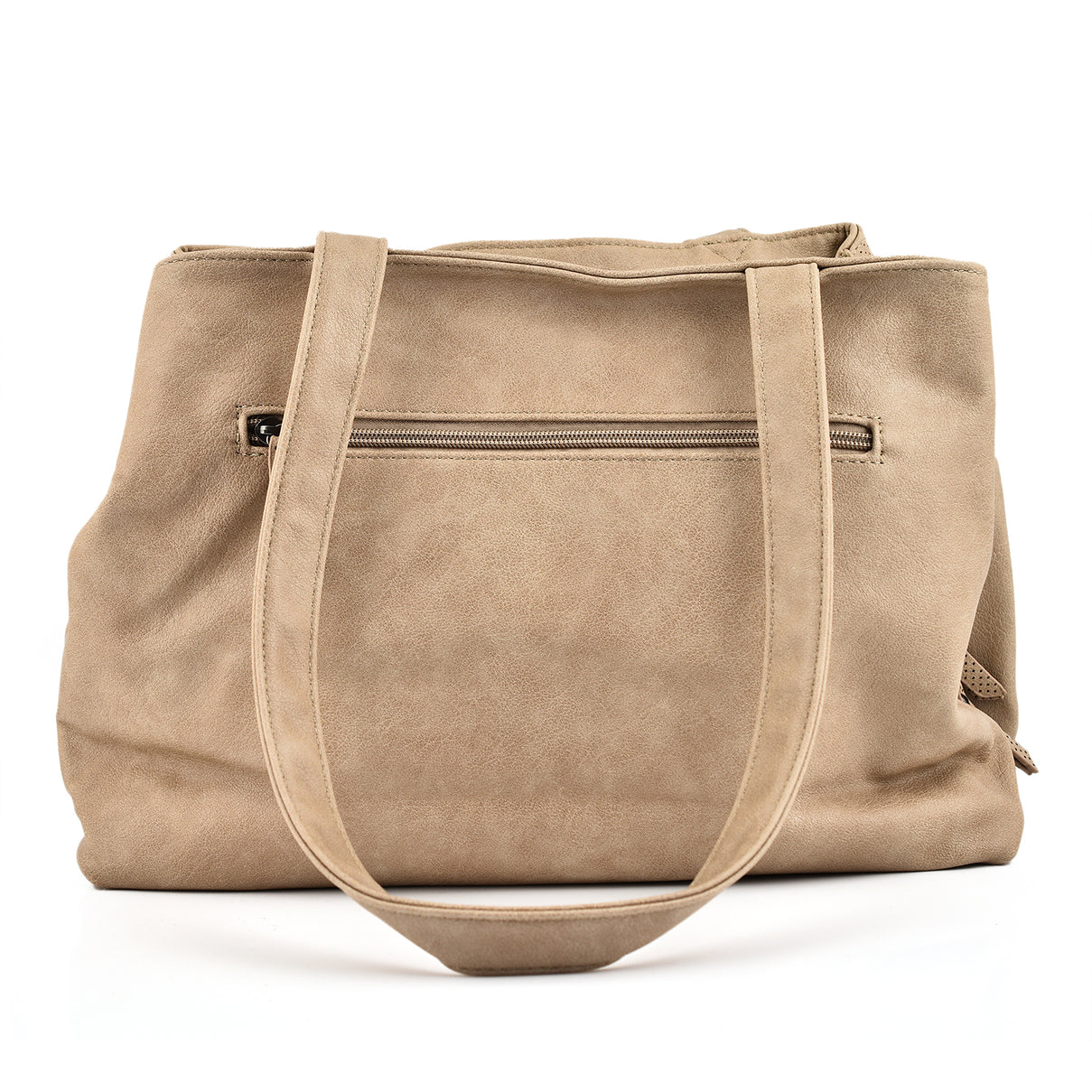 PU Shopper Bag with Zipper 7775463 1