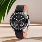 Maserati Quartz Movement Mens Watch in Leather with Complimentary Gammon Fragrance_7775500_2