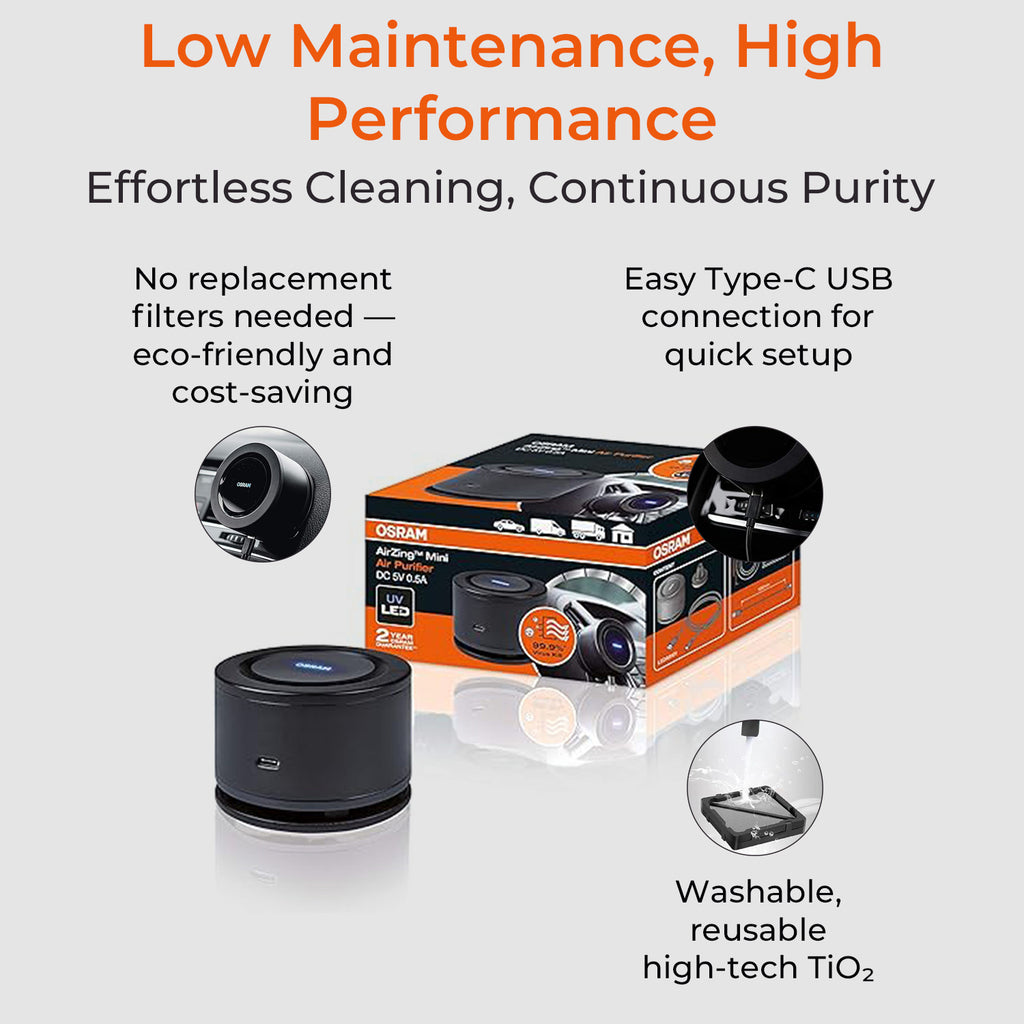 Osram Airzing Mini Air Purifier - Black_7777241_5