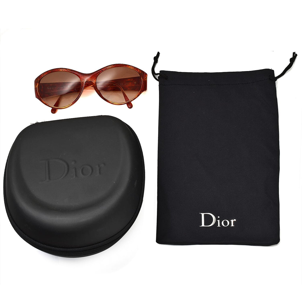 DIOR Ladies Round Sunglasses - Red_7777474_7
