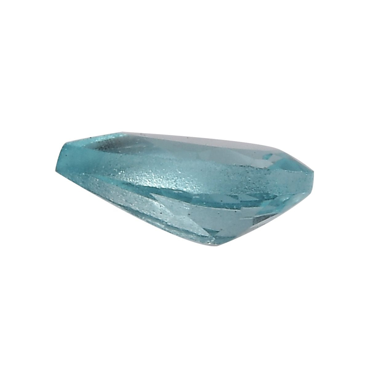 Blue Apatite Loose Gemstone in Pear Shape (5x3mm) V32513260 3