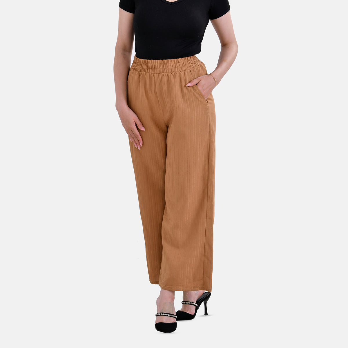 La Marey Swirl Jean and Pant/Trouser (Size M, 12 to 14) - Tan V32557015 4