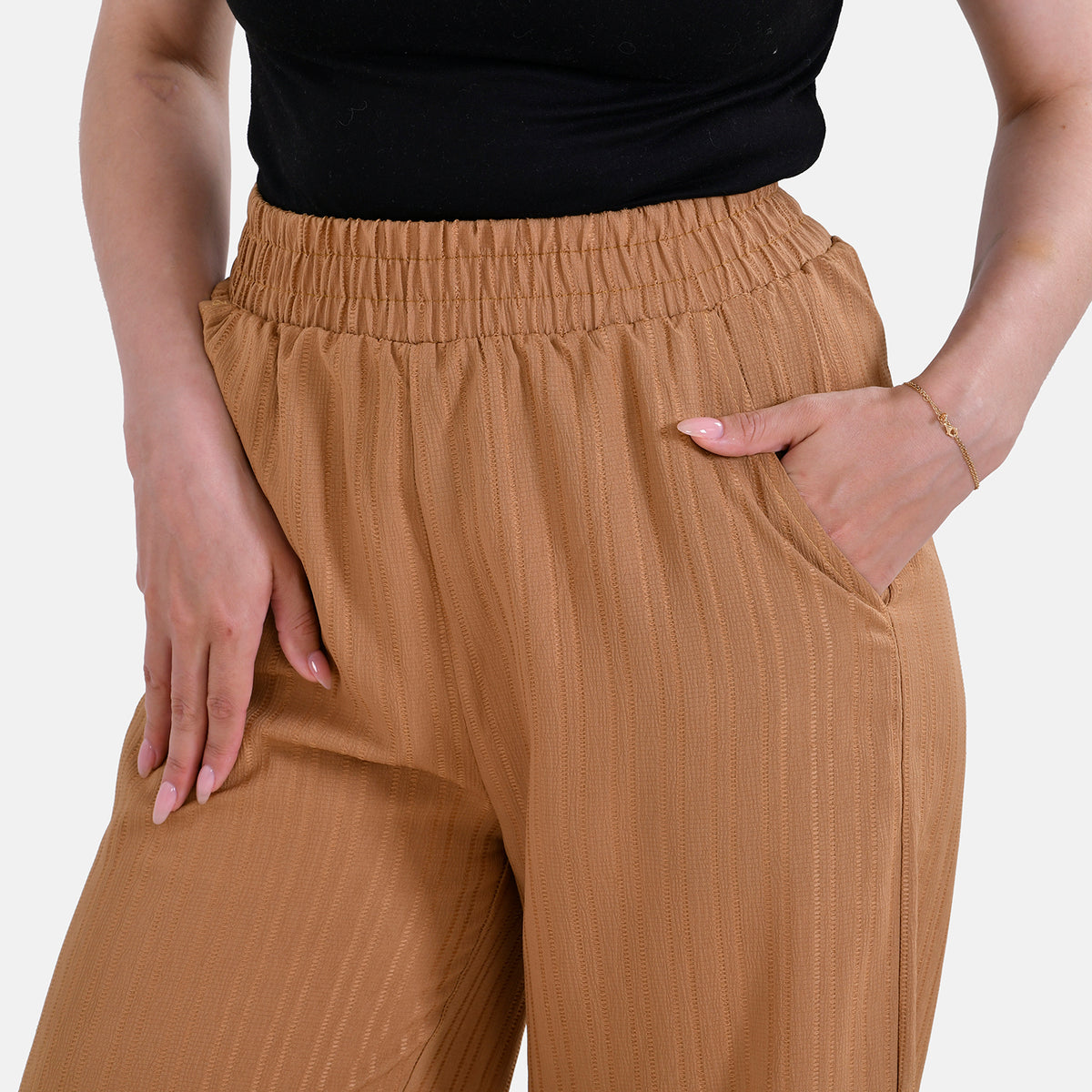 La Marey Swirl Jean and Pant/Trouser (Size M, 12 to 14) - Tan V32557015 5