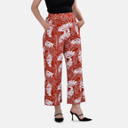 La Marey  Printed Jean Trouser (Size M) - Orange_7780904_2