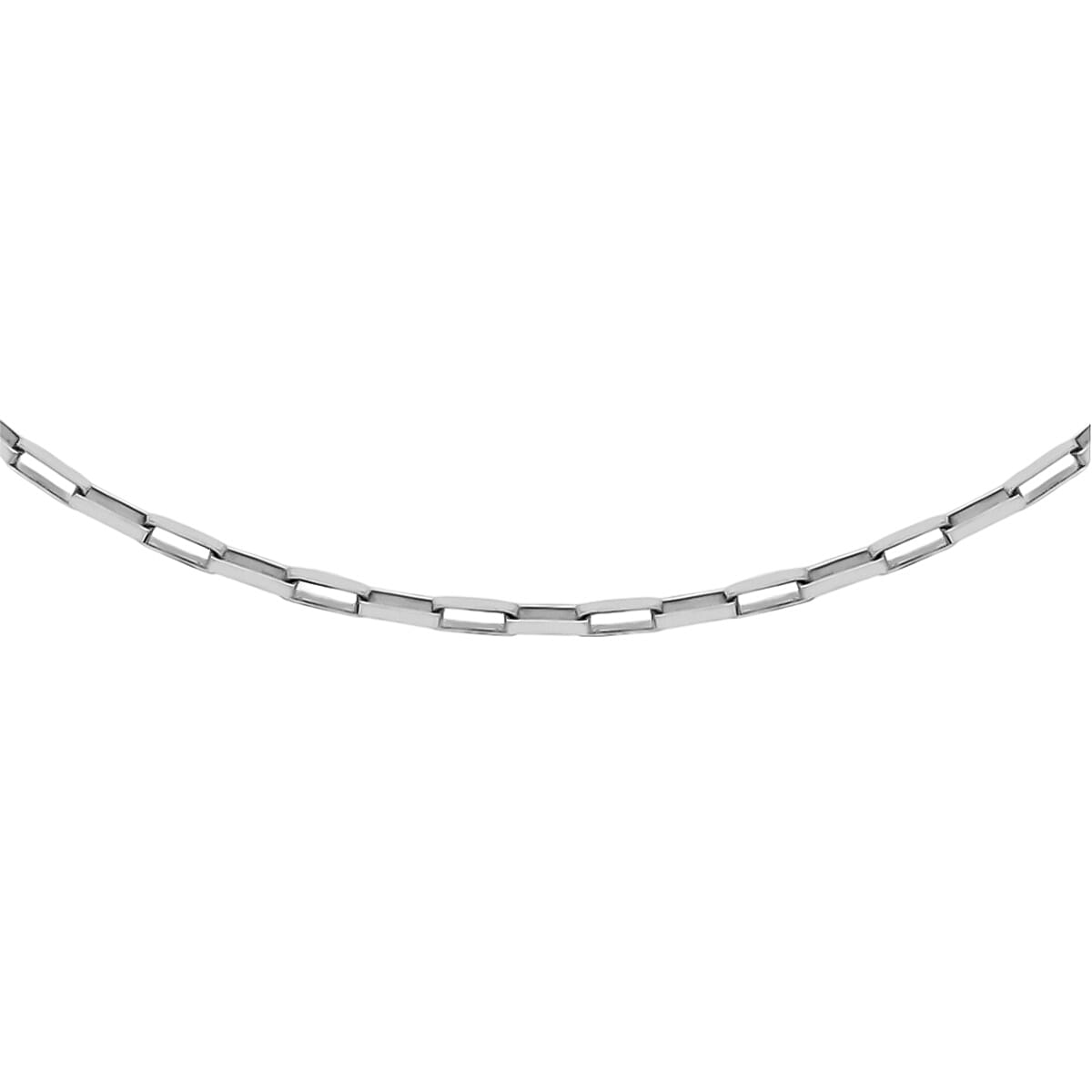 Hatton Garden Mega Closout - Sterling Silver Paperclip Necklace(Size - 18) 7782139 0
