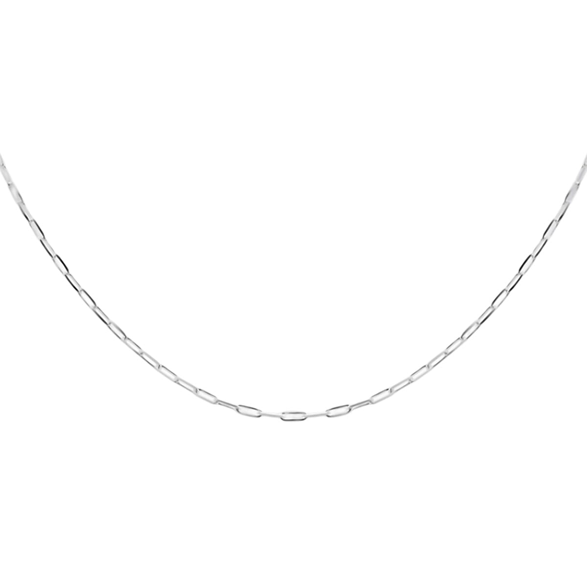 Sterling Silver Paperclip Chain (Size - 20) 7782185 1