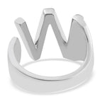 ION Plated 18K YG Fancy Ring Pure Yellow Brass