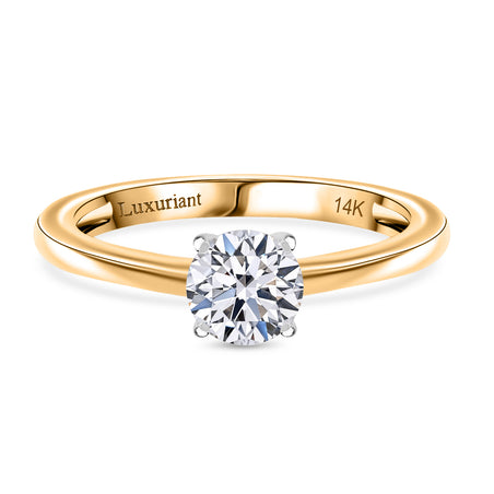 1.07 Ct (Sz- P) JCK Vegas Closeout Luxuriant Diamond - 14K Yellow Gold IGI Certified (VS2-F) Lab Gro V32389856 1