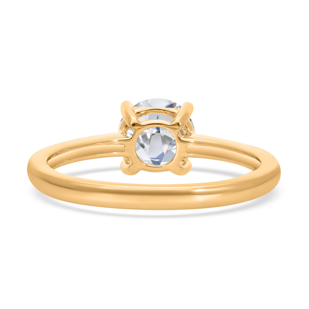 JCK Vegas Closeout Luxuriant Diamond - 14K Yellow Gold IGI Certified (VS2-F) Lab Grown Diamond Solitaire Ring 1.00 Ct._7786361_4