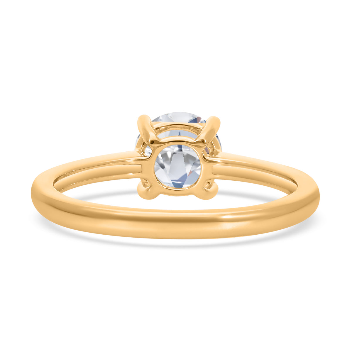 1.Ct JCK Vegas Closeout Luxuriant Diamond - 14K Yellow Gold IGI Certified (VS2-F) Lab Grown Diamond V32507172 5