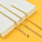 Maestro Collection - 9K Yellow Gold Infinity Necklace (Size 24) with Lobster Clasp. Gold Wt 4.90 Gms_7786465_1