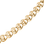 Maestro Collection - 9K Yellow Gold Infinity Necklace (Size 24) with Lobster Clasp. Gold Wt 4.90 Gms_7786465_3