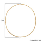 Maestro Collection - 9K Yellow Gold Infinity Necklace (Size 24) with Lobster Clasp. Gold Wt 4.90 Gms_7786465_5