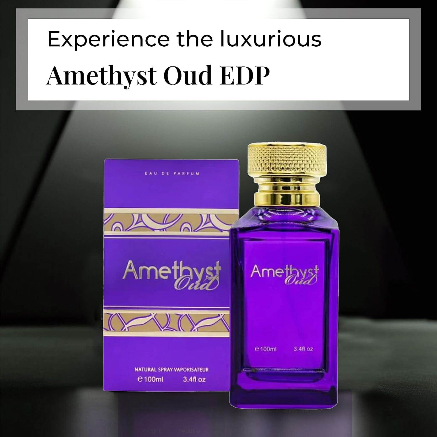 Amethyst Oud Eau De Parfum - 100ml 7788305 1