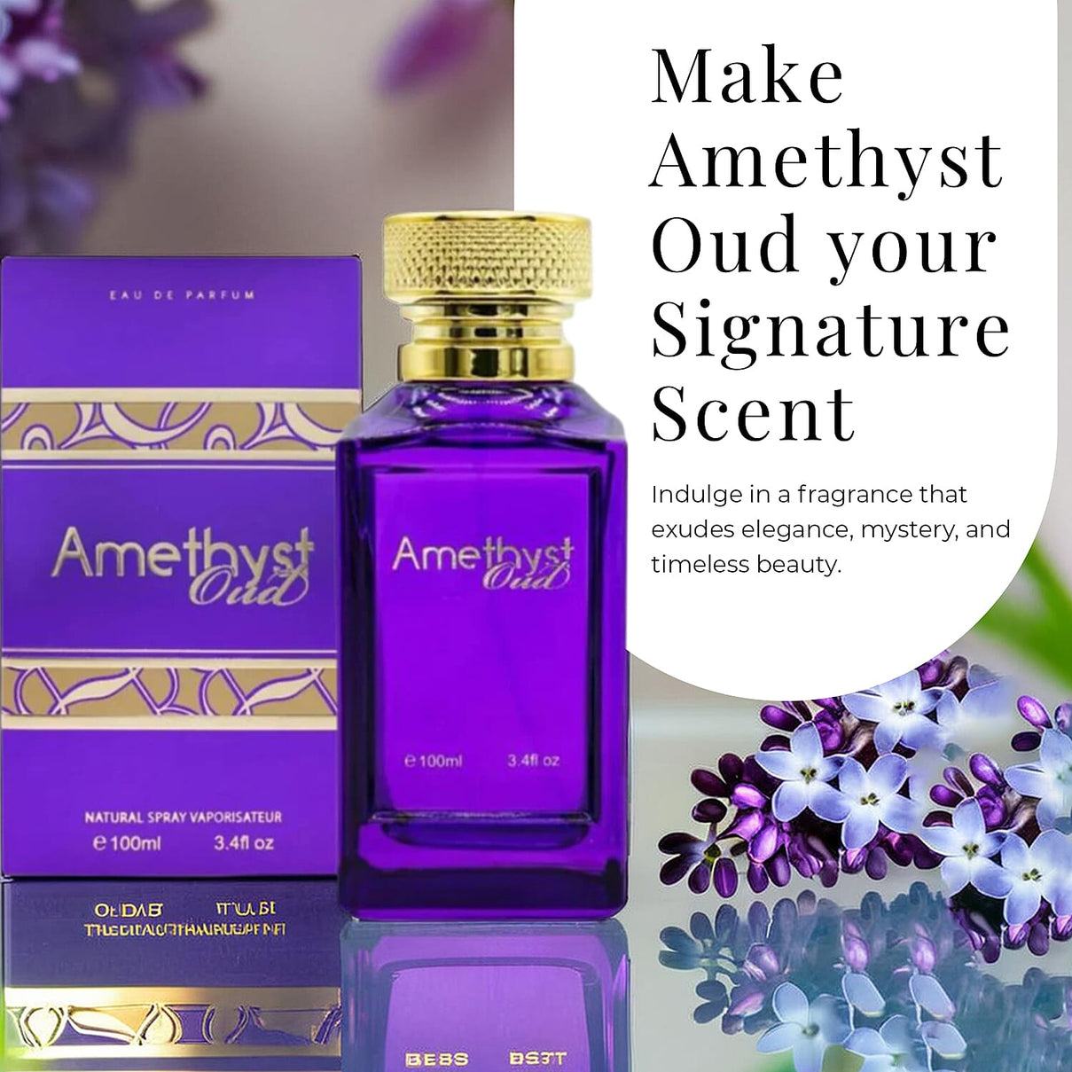 Amethyst Oud Eau De Parfum - 100ml 7788305 3