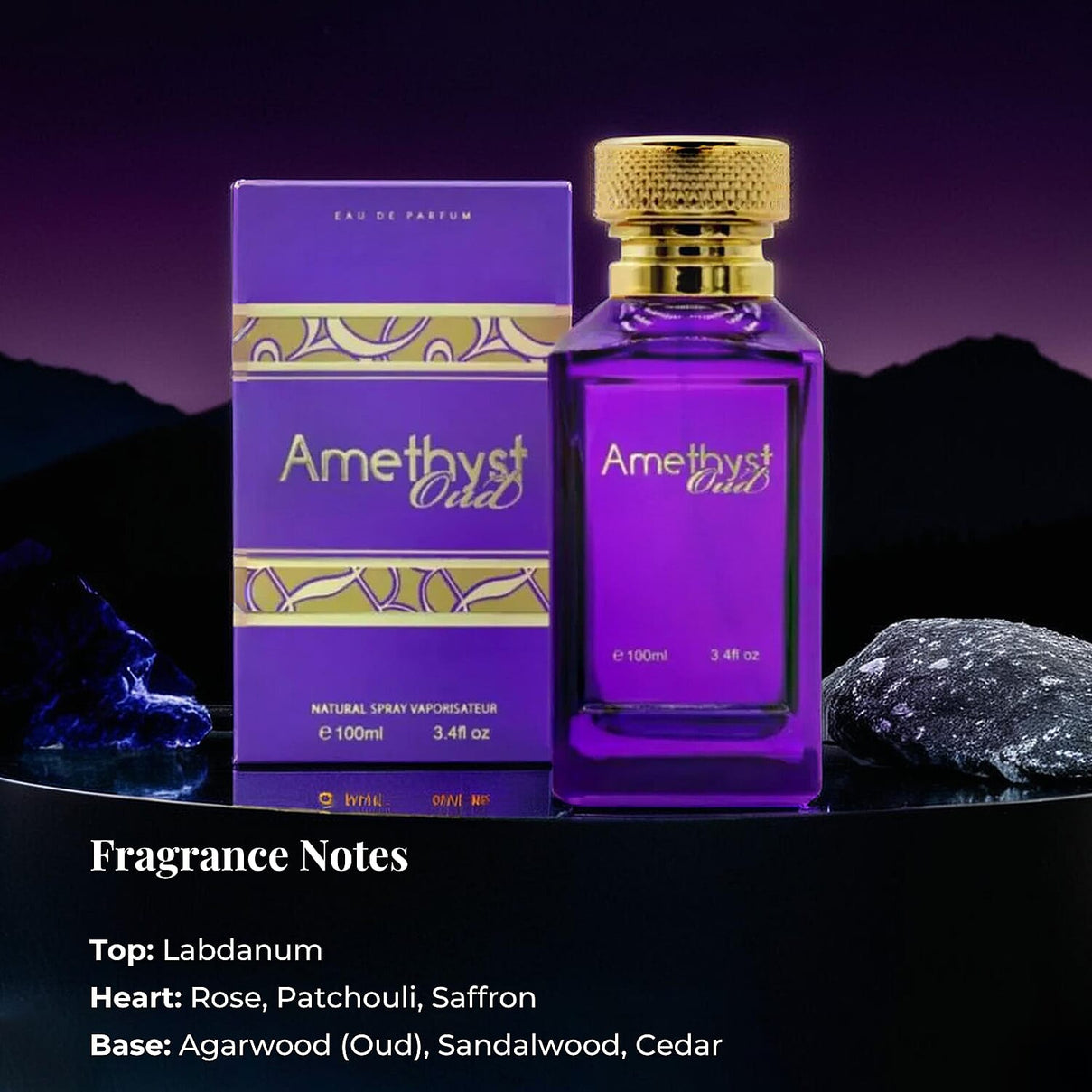 Amethyst Oud Eau De Parfum - 100ml 7788305 5