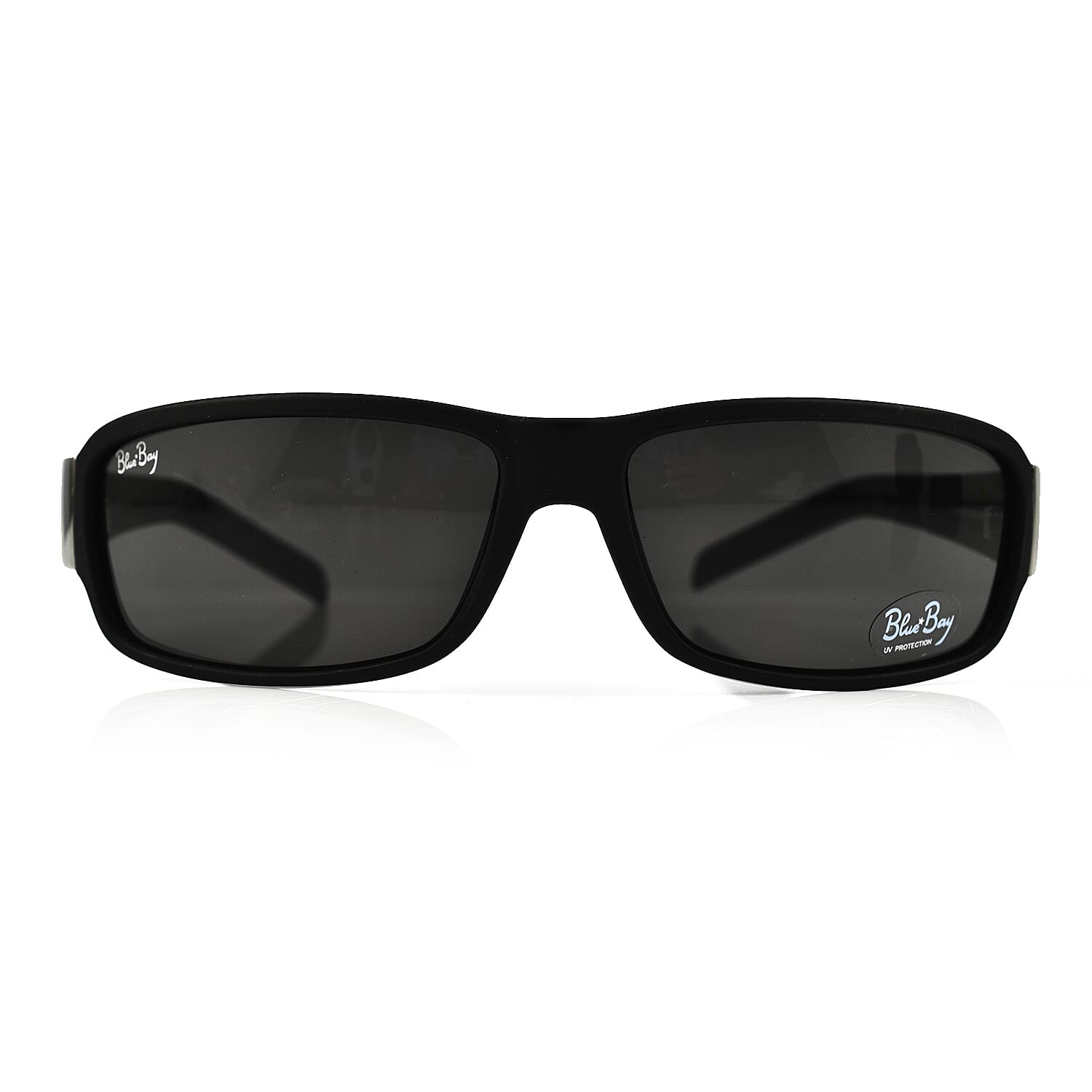 BLUEBAY Unisex Wrap Sunglasses - Matte Black 7788368 0
