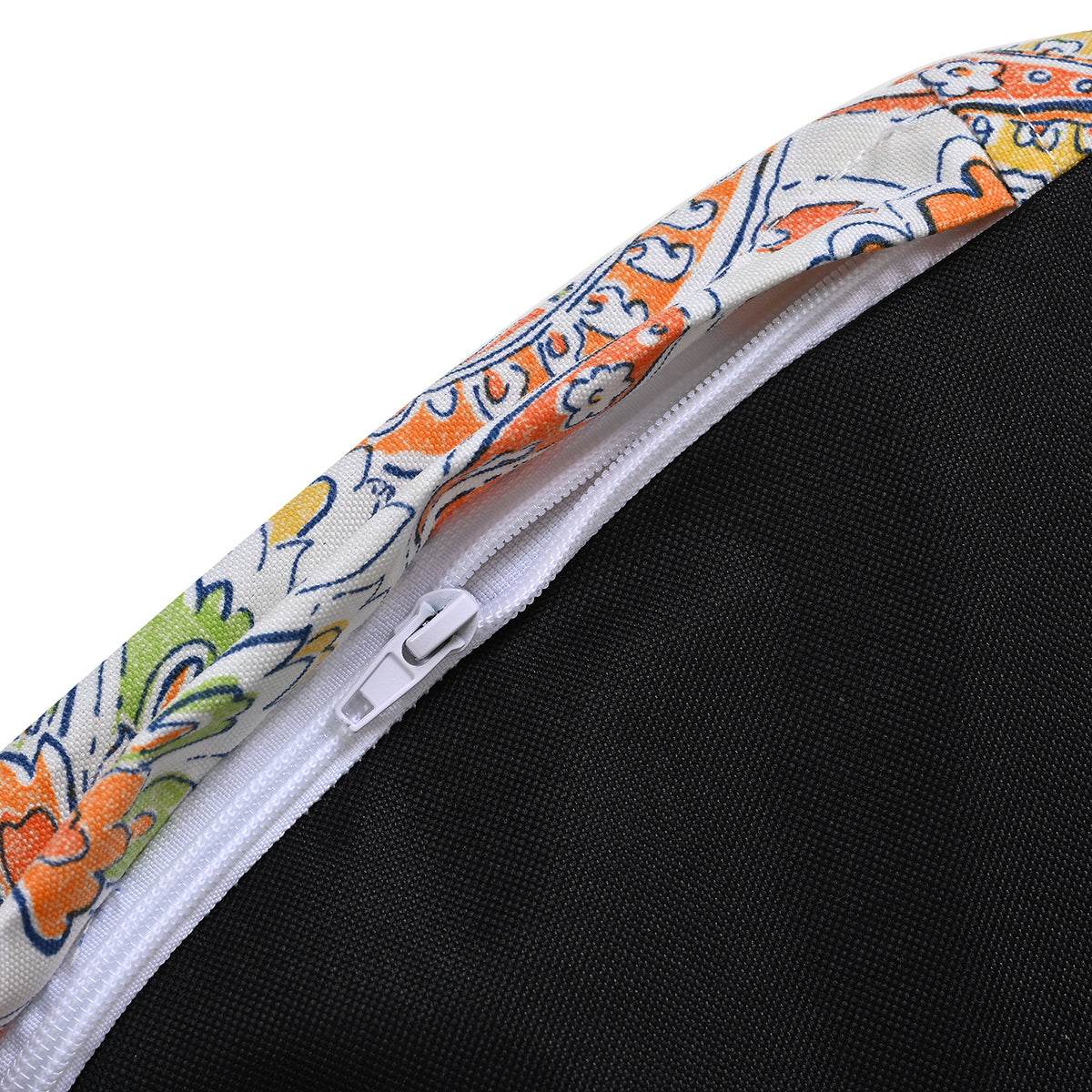 Portable Single Size Inflatable Paisley Pattern Sofa V32583801 7