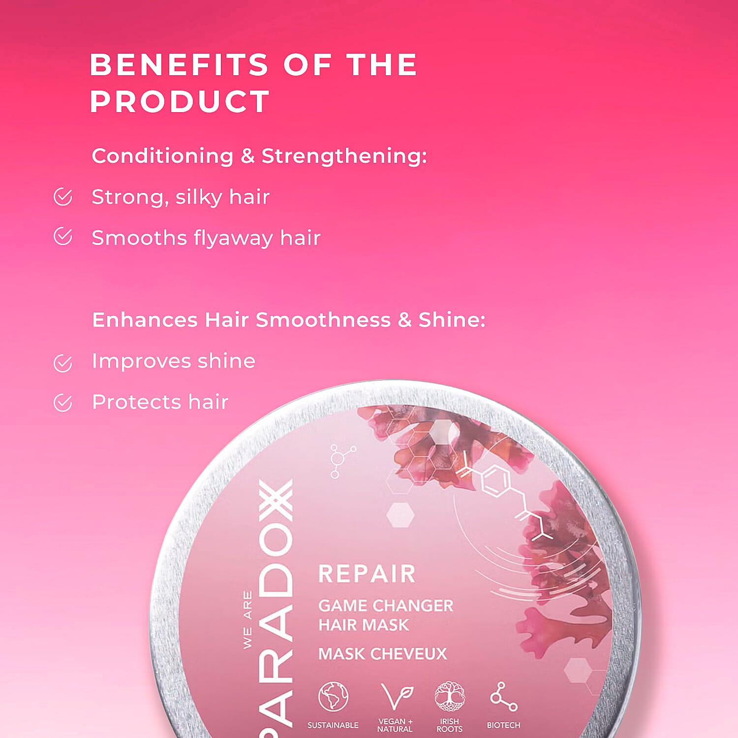 Paradoxx Repair Game Changer Hair Mask 200ml 7795076 3