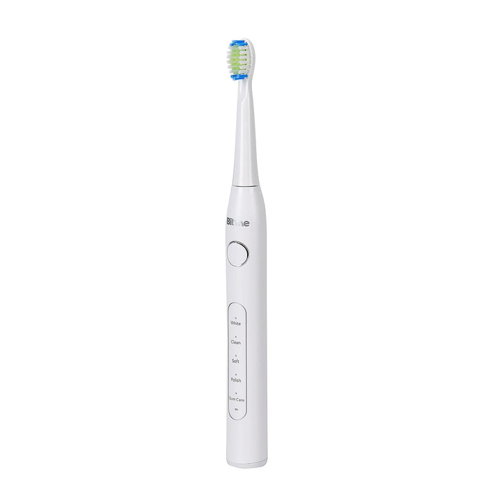 Bitvae Sonic Toothbrush With 8 Replacement Heads and Travel Case, 40,000 Strokes per min, 5 Brushing Modes and Smart Timer - White 7797929 1