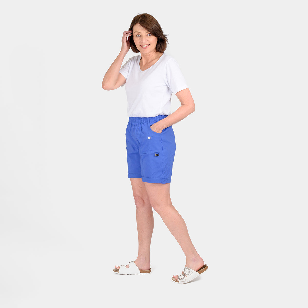 Pure and Nature Woven Shorts V32535439 1