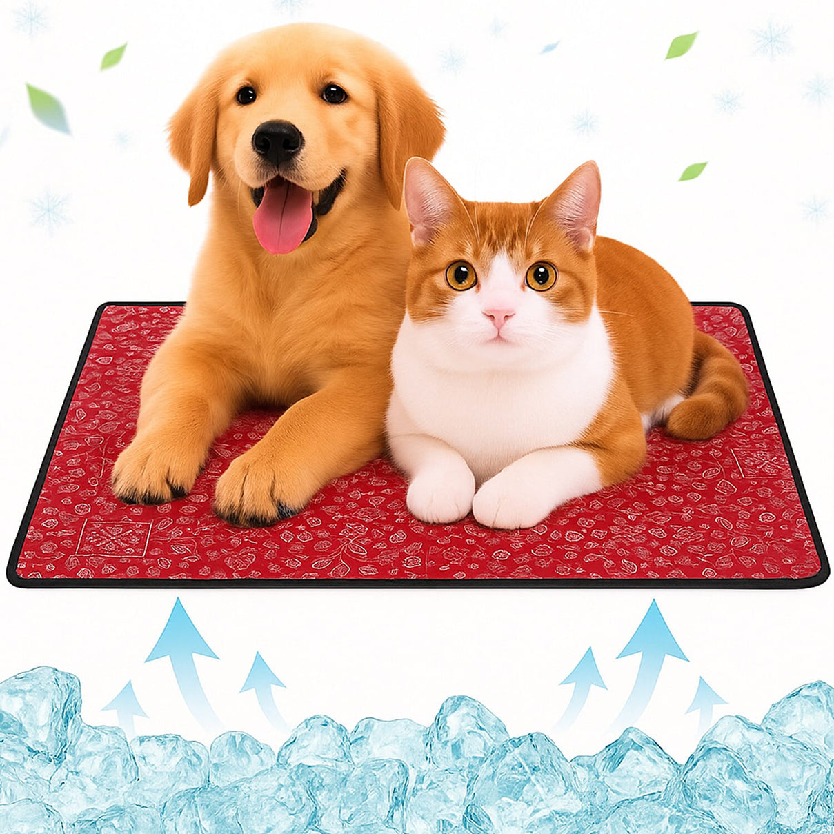 Aqua Coolkeeper Cooling Mat (Size M) - Red 7799201 0