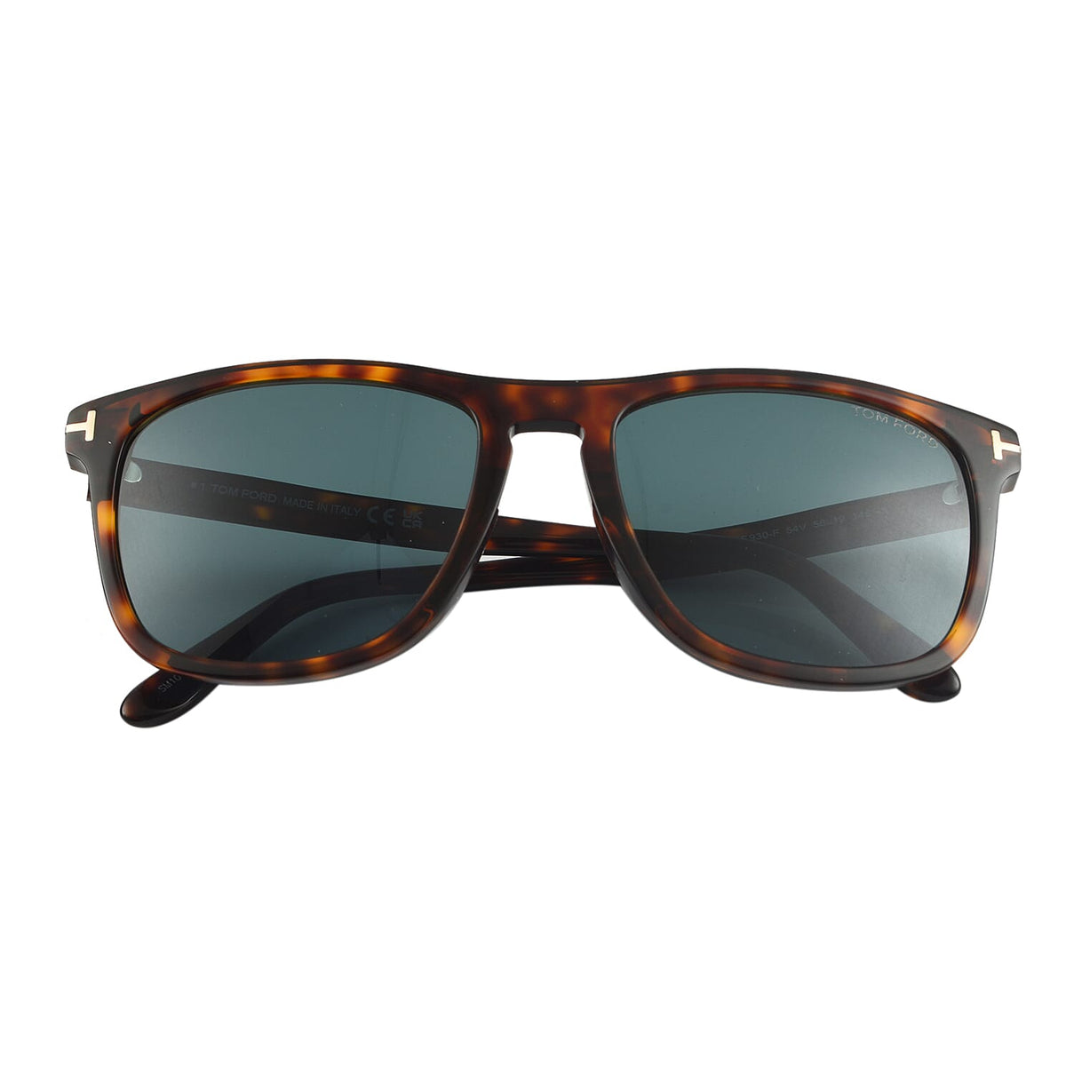 One Time Designer Closeout - Tom Ford Wayferer Sunglass with Blue Lenses - Tortoise 7801190 1