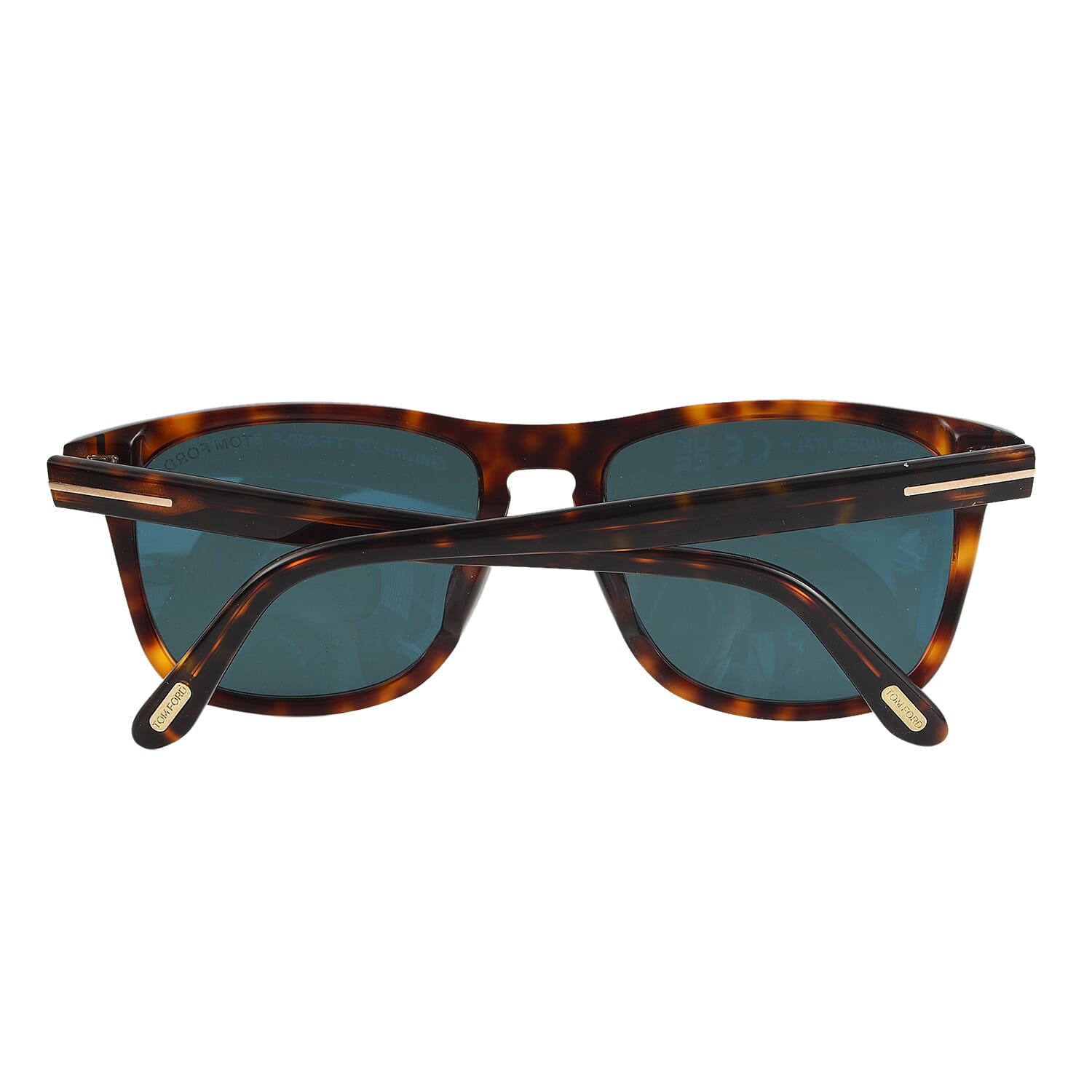 One Time Designer Closeout - Tom Ford Wayferer Sunglass with Blue Lenses - Tortoise 7801190 4