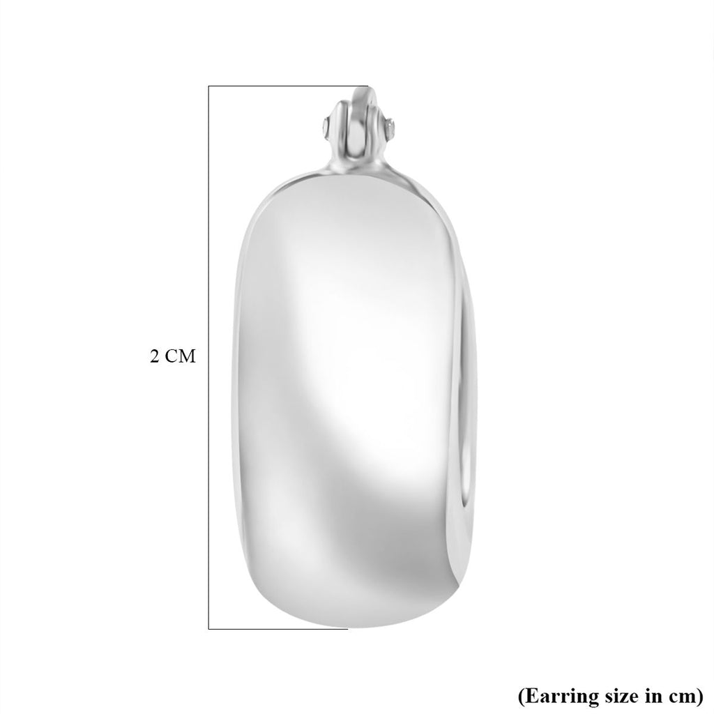 JCK Vegas Closeout - Sterling Silver Huggie Earrings_7801268_4