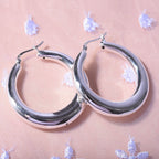 JCK Vegas Closeout - Sterling Silver Hoop Earrings
