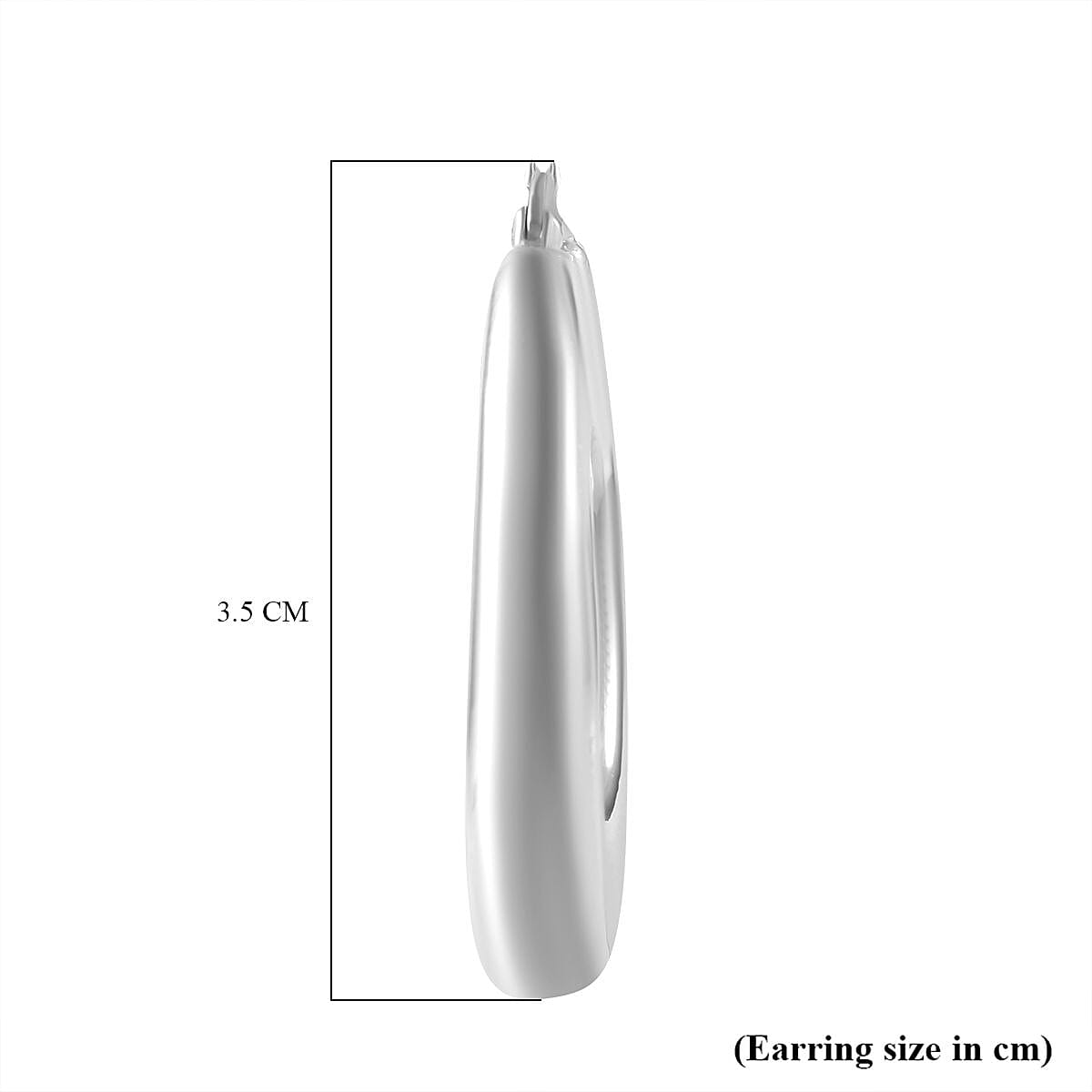JCK Vegas Closeout - Sterling Silver Hoop Earrings 7801270 5