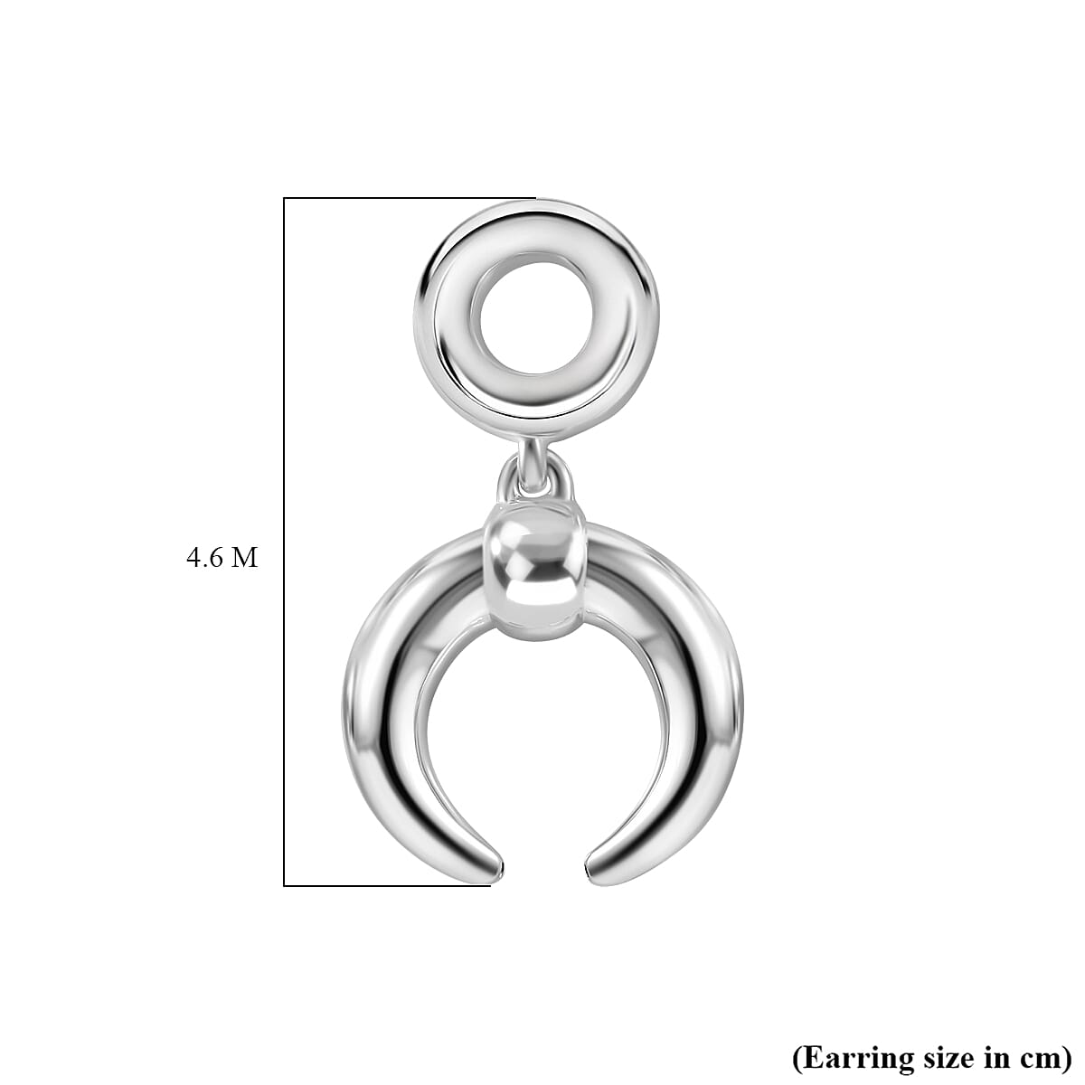 JCK Vegas Closeout - Sterling Silver Horseshoe Earrings 7801325 4