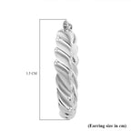 JCK Vegas Close Out - Sterling Silver Twisted Earrings