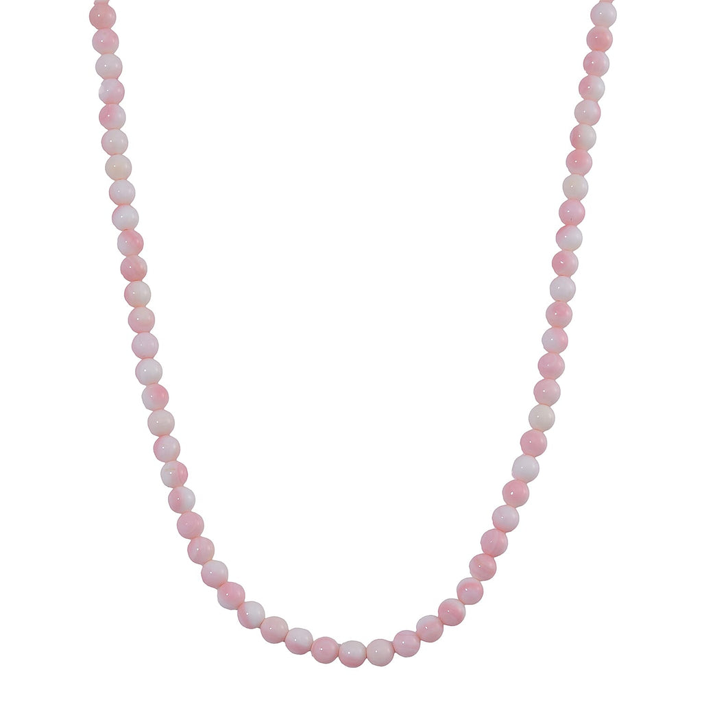 Rhapsody - 950 Platinum AAAA Queen Conch Shell Beads Necklace(Size - 20) 170.00 Ct.
