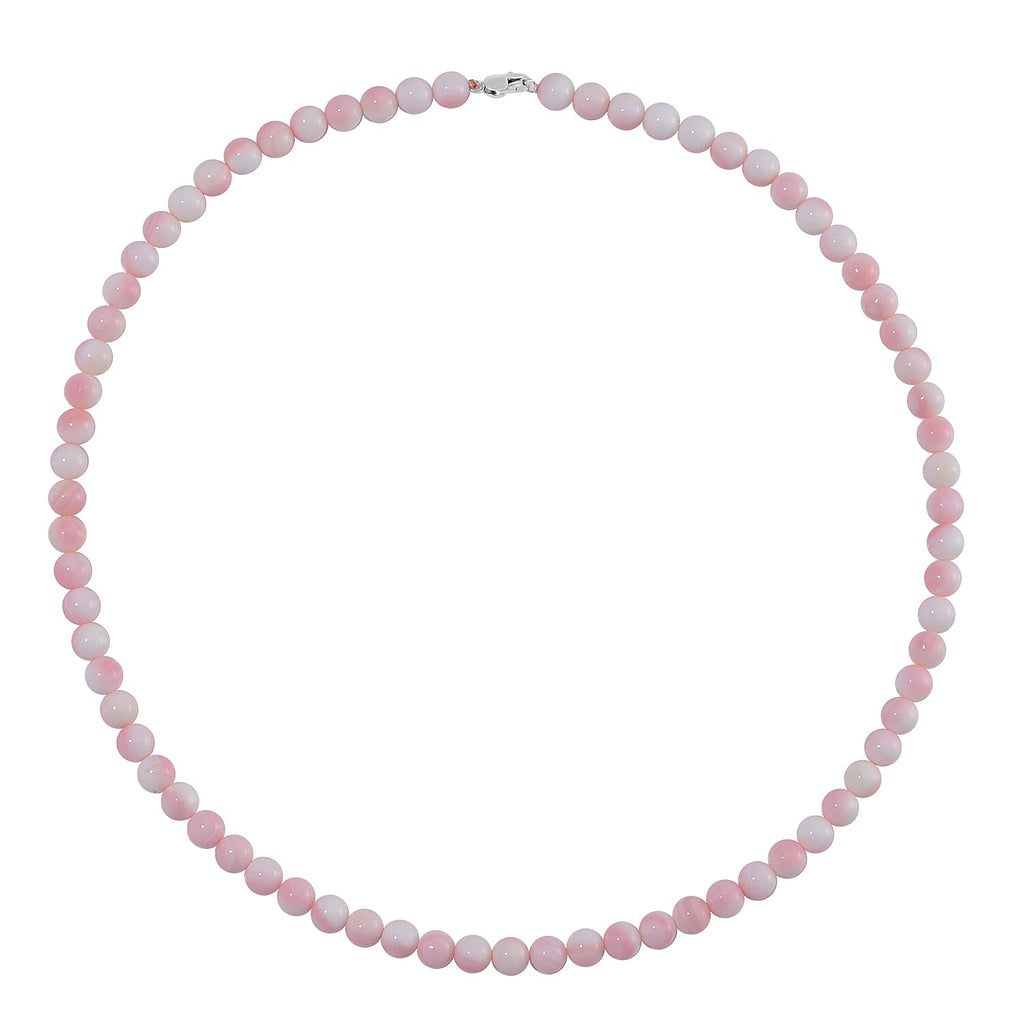 Rhapsody - 950 Platinum AAAA Queen Conch Shell Beads Necklace(Size - 20) 170.00 Ct.