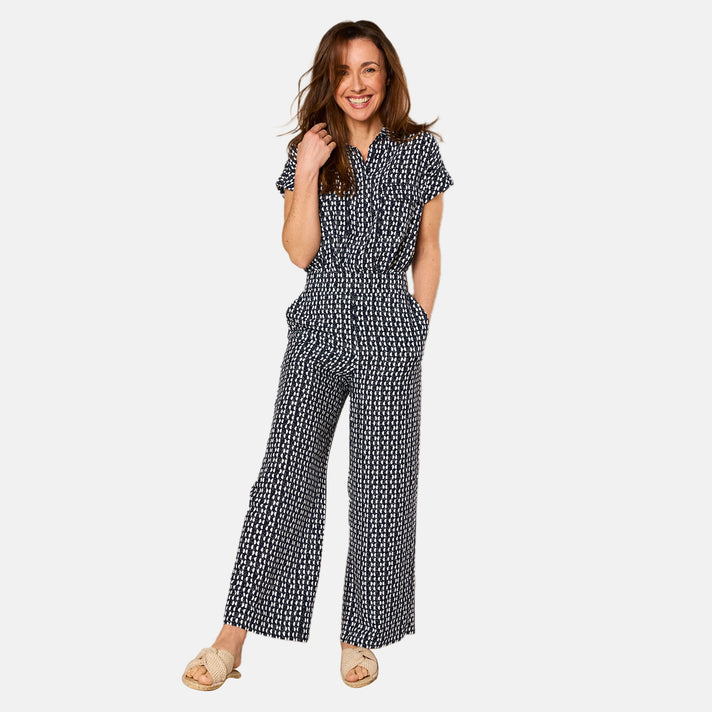 Emreco Lightweight Wide Leg Trousers 7805857 1