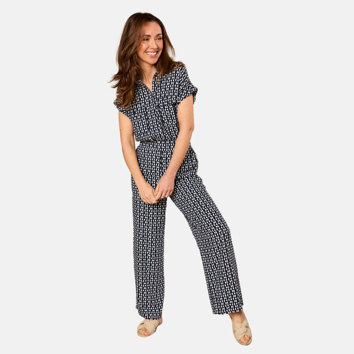 Emreco Lightweight Wide Leg Trousers 7805857 2