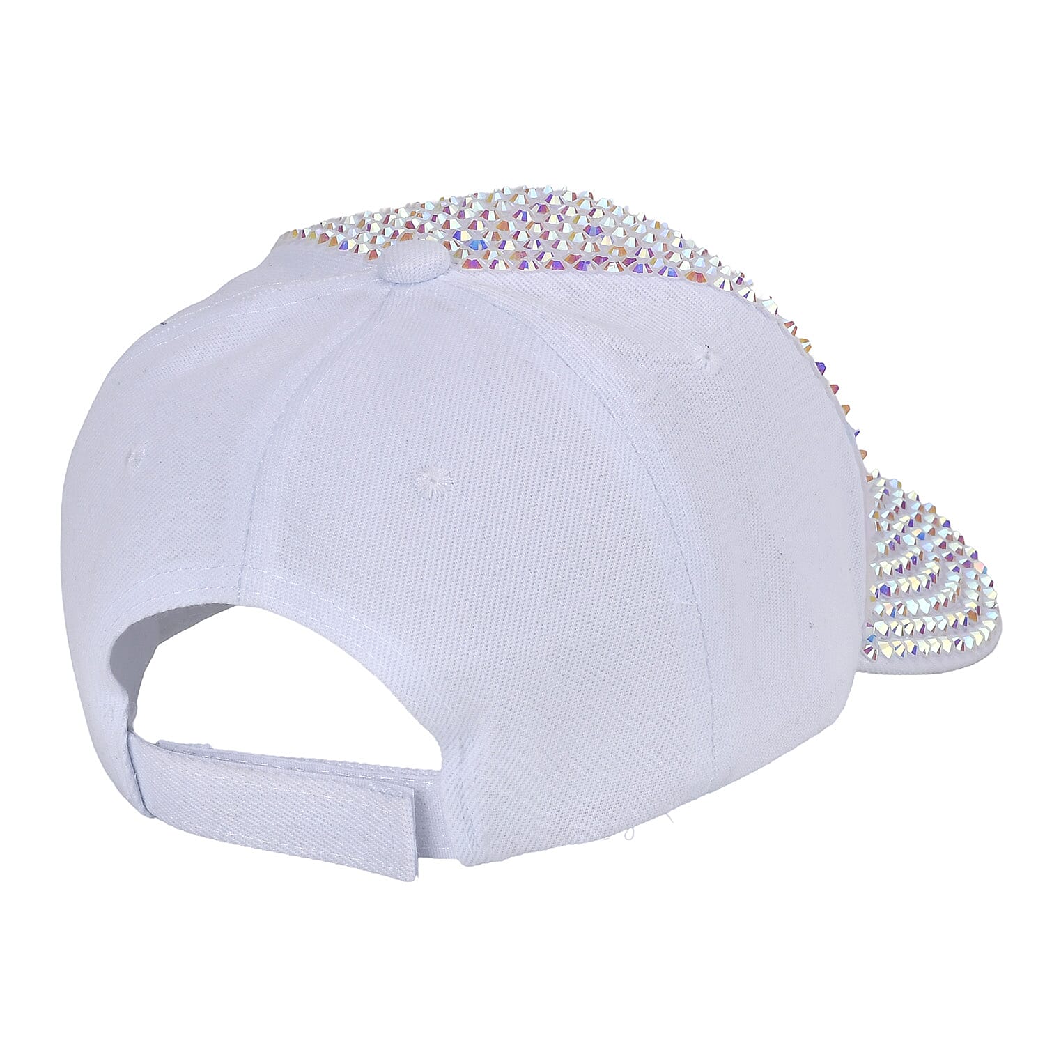 Stylish Sparkling Rhinestone Cap (Size 58-60 cm) - AB Color 7807051 1