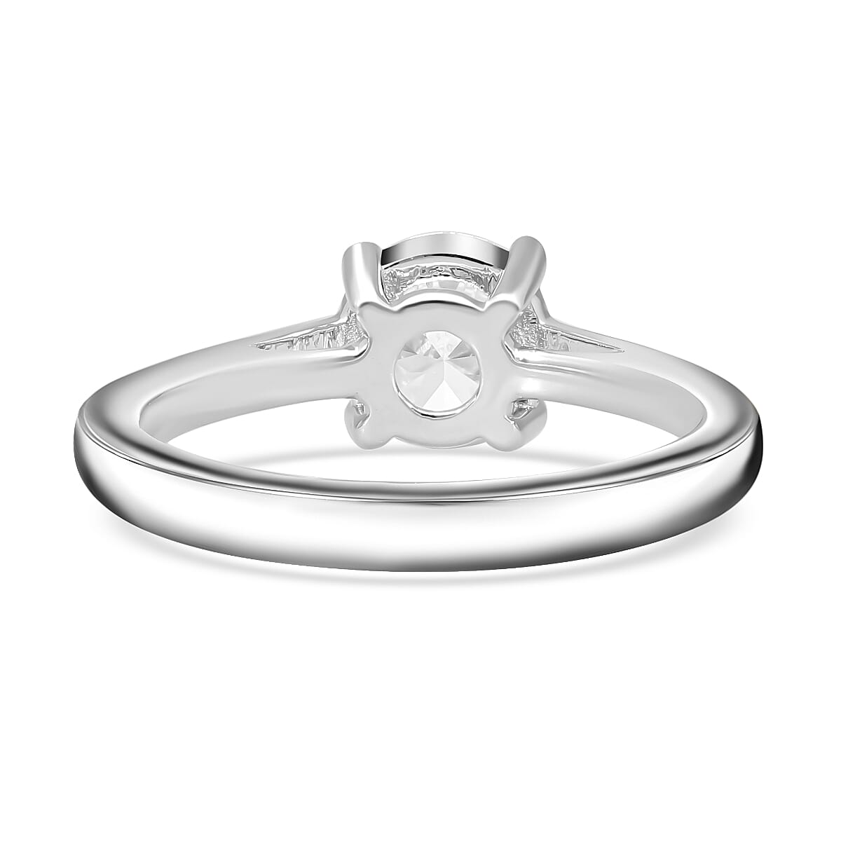LUXURIANT 1 Ct. Lab Grown Diamond Solitaire Ring in 950 Platinum 7807816 5