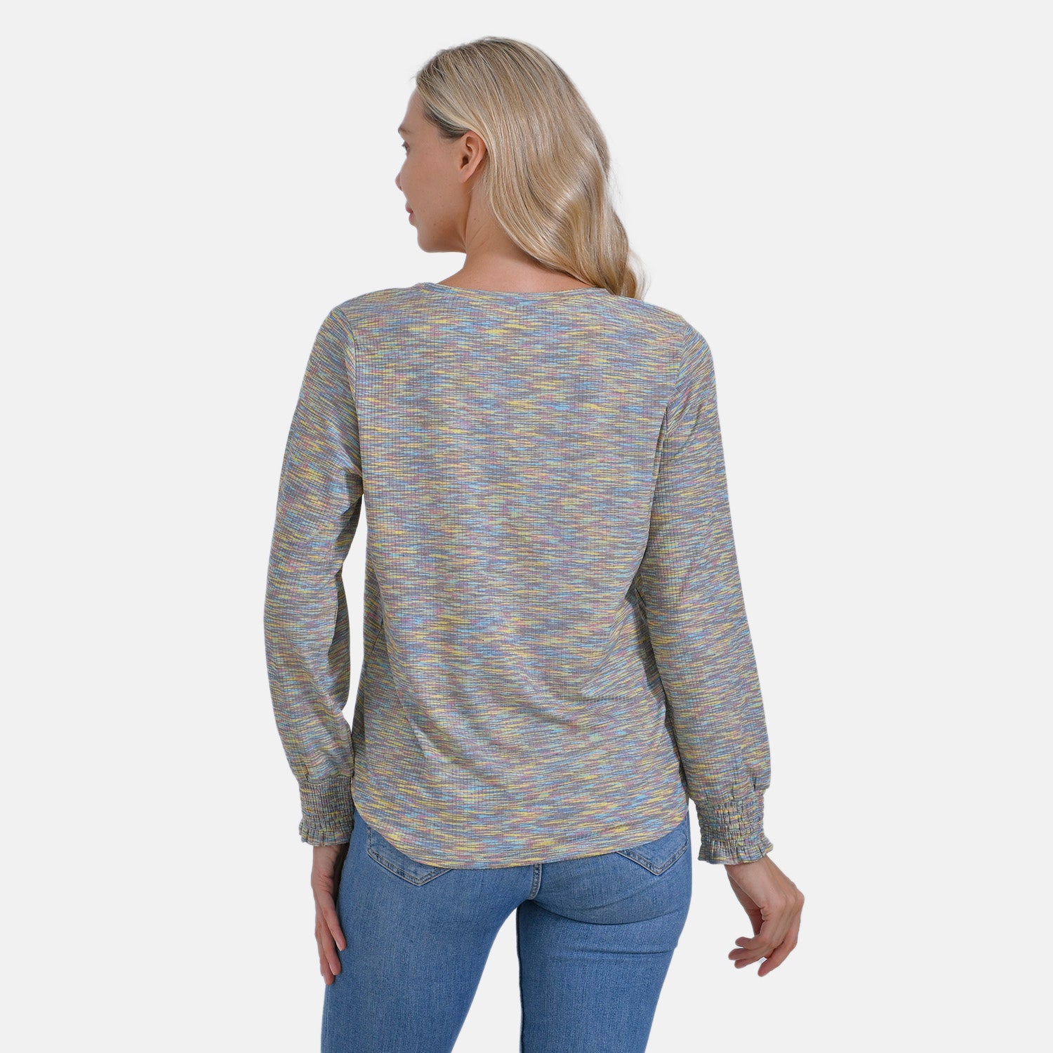 La Marey Round Neck Long Sleeve Top V32529820 2