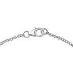 Biggest Deal- Multi GemstoneNecklace (Size - 20) in Rhodium Sterling Silver 8.50Ct ct,  Silver Wt. 11 Gram_7808083_4
