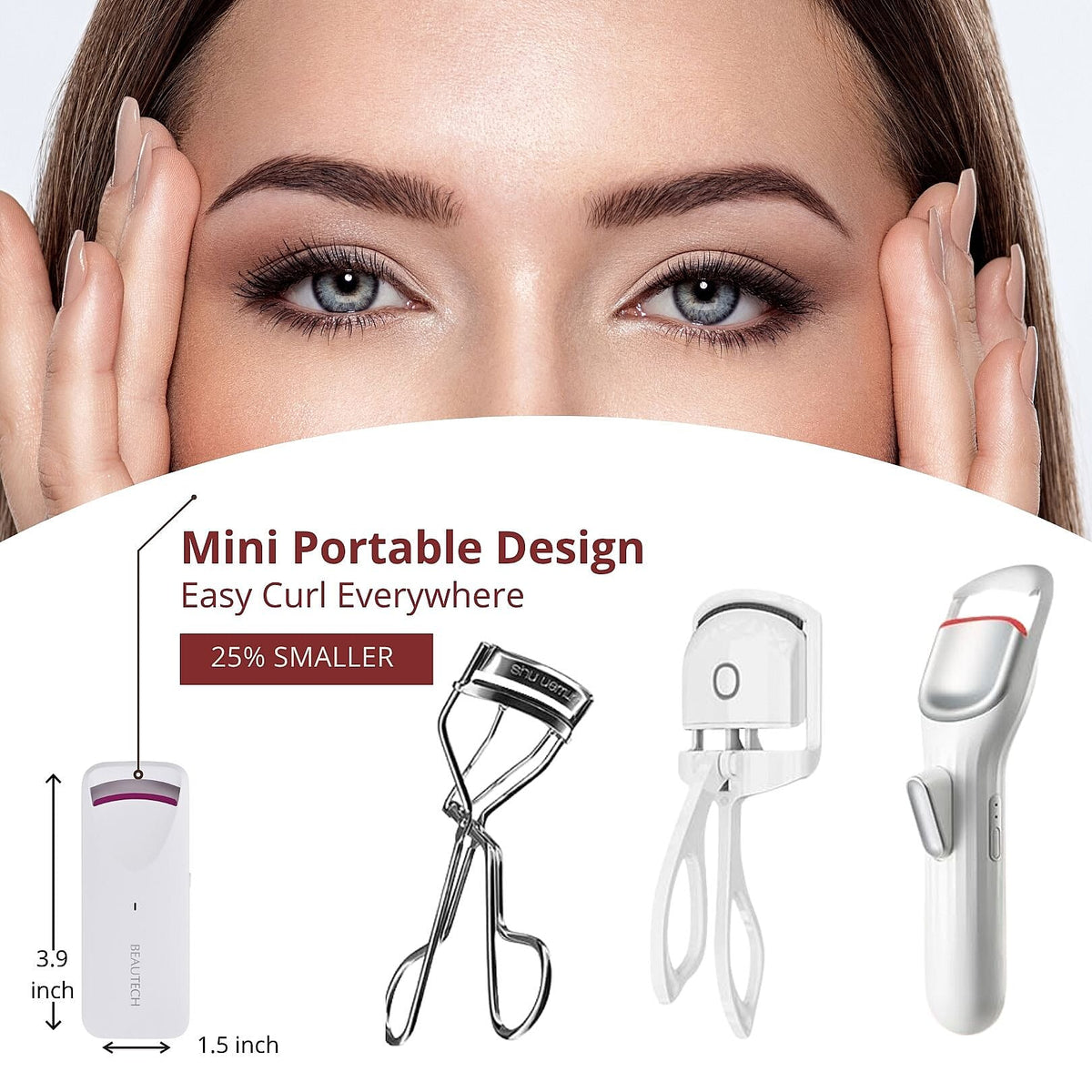 Beautech Quick Heated Eyelash Curler with Rechargeable Battery 7812911 4