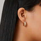 9K Yellow Gold  A   White Cubic Zirconia  Earring 2.24 pc,  Gold Wt. 2.2 Gms  2.240  Ct._7814055_7