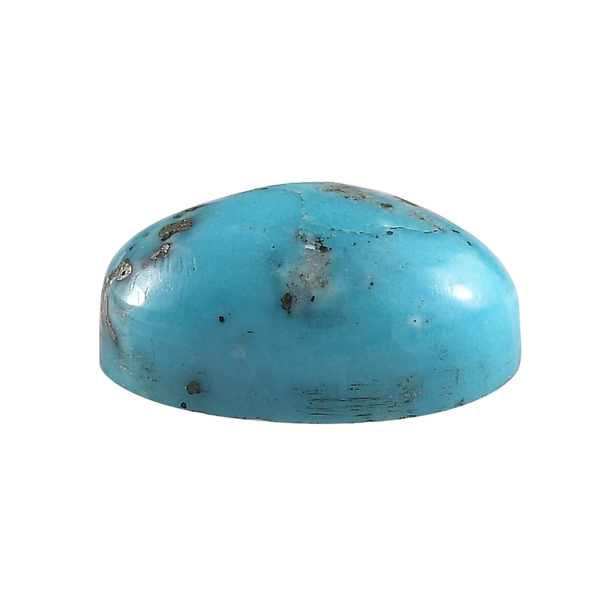 Empyrean Blue Turquoise Loose Gemstone in Oval Shape (8x6mm) 7814316 3
