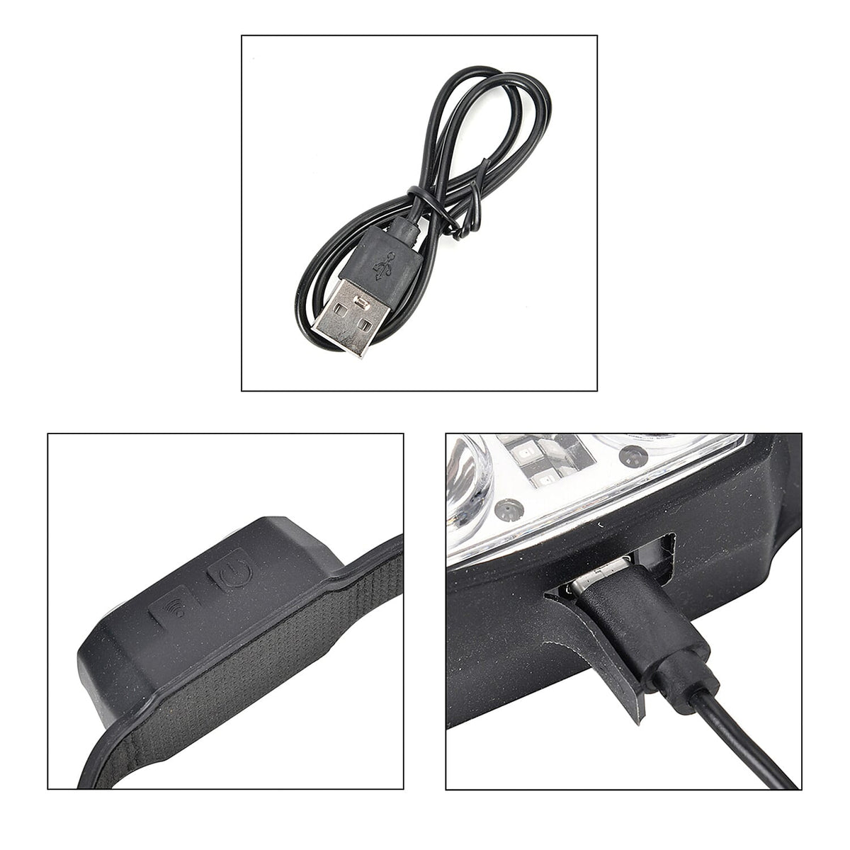 Rechargeable Head Lamp with Intelligent Motion Sensor and 6 Light Modes 7814892 5