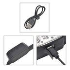 Head Lamp Rechargeable - 6 Modes - One Size - Black