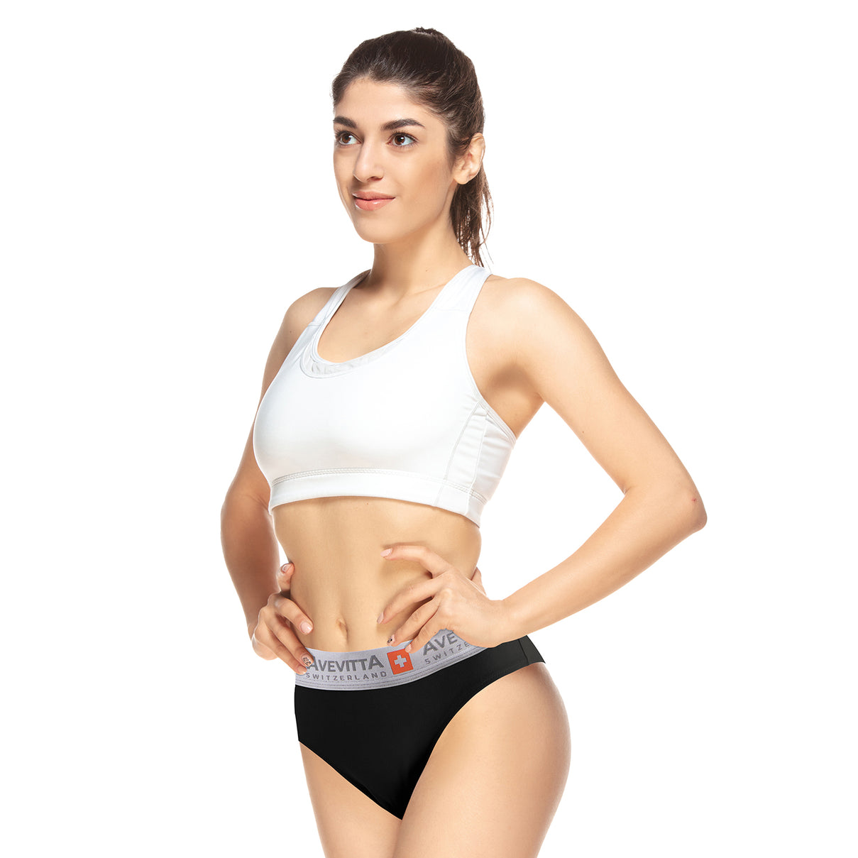 Sankom Avevitta Antibacterial Leak-Proof Period Underwear - Black 7815630 1