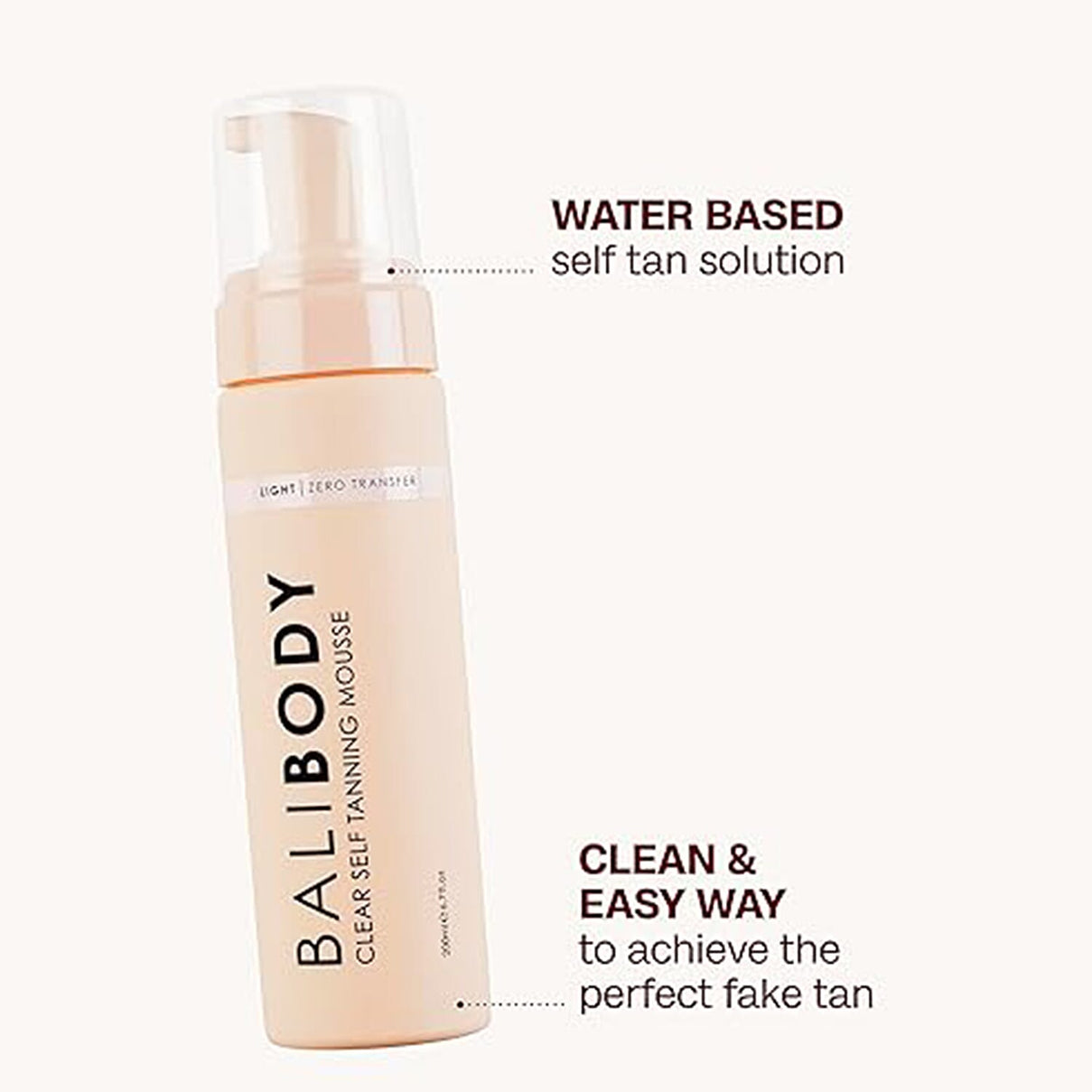 BALI BODY Self Tanning Mousse Light - 200ml 7816394 3