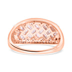 JCK Vegas Closeout - Rare Find- 9K Rose Gold Pink & White Diamond Ring 0.50 Ct_7817475_4