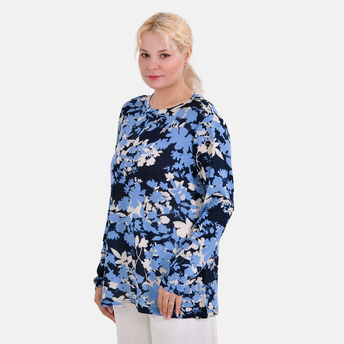 La Marey Comfortable Full Sleeve Jersey Top V32515985 3